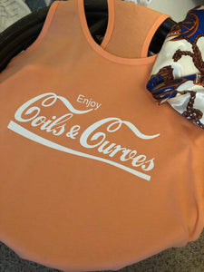 Coils and Curves Coral Tank